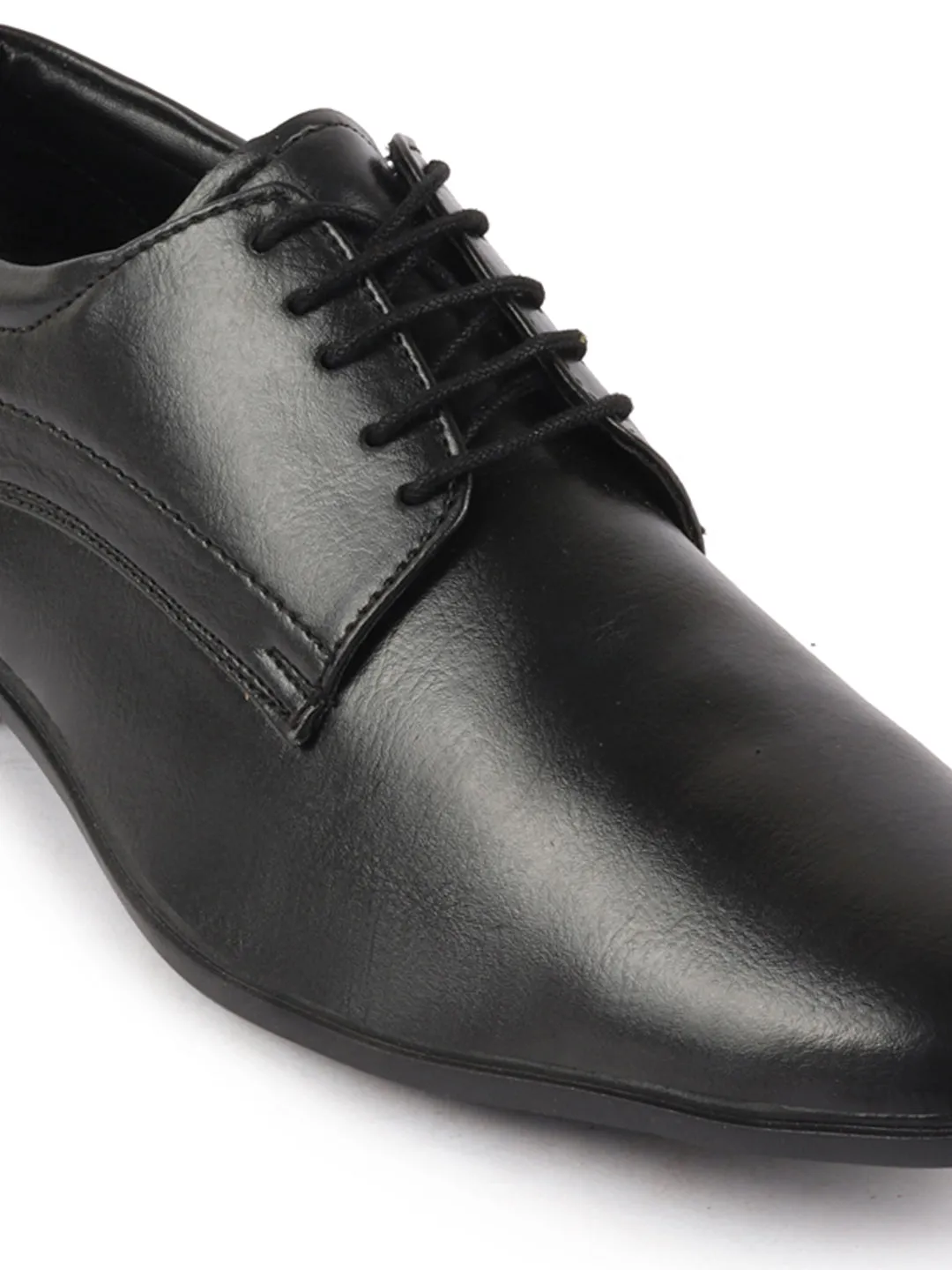 Men Black Formal Office Dress Lace Up Derby Shoes