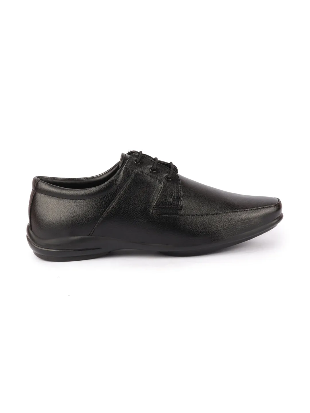 Men Black Formal Office Meetings All Day Long Outdoor Lace Up Shoes