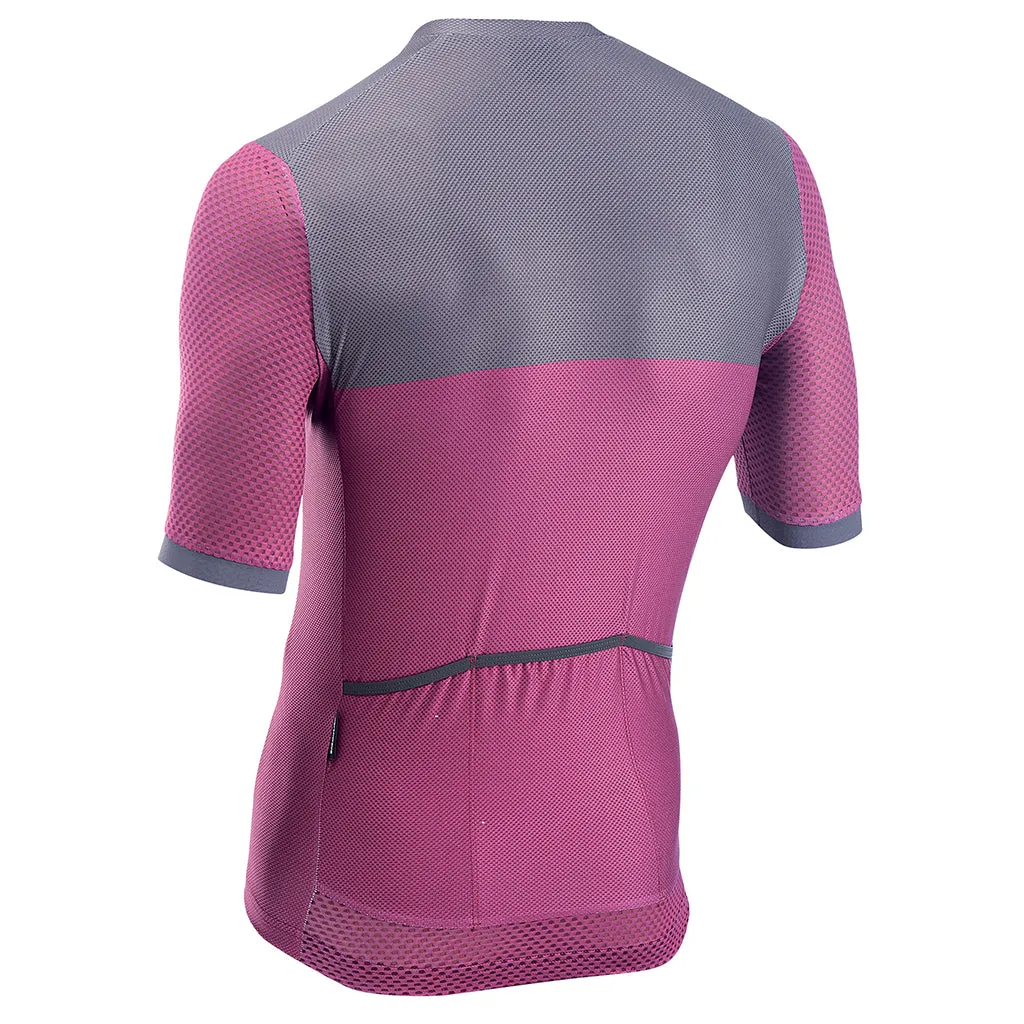 Northwave Storm Air Jersey - Plum/Dark Grey