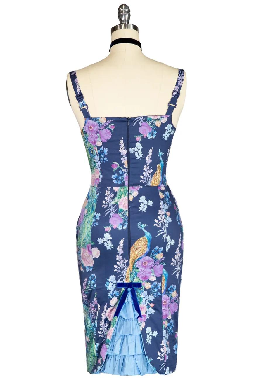 Peacocks And Palaces Wiggle Dress