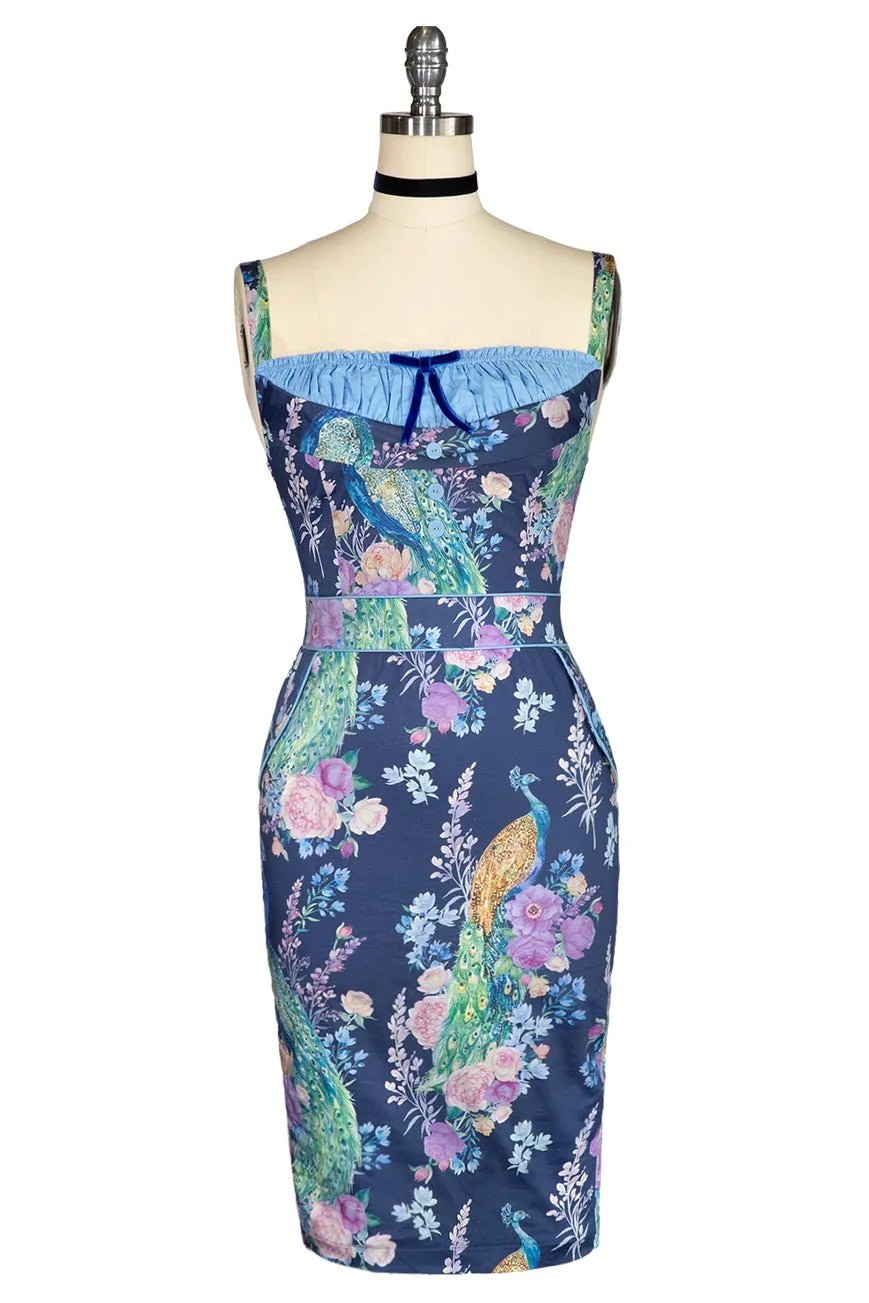 Peacocks And Palaces Wiggle Dress