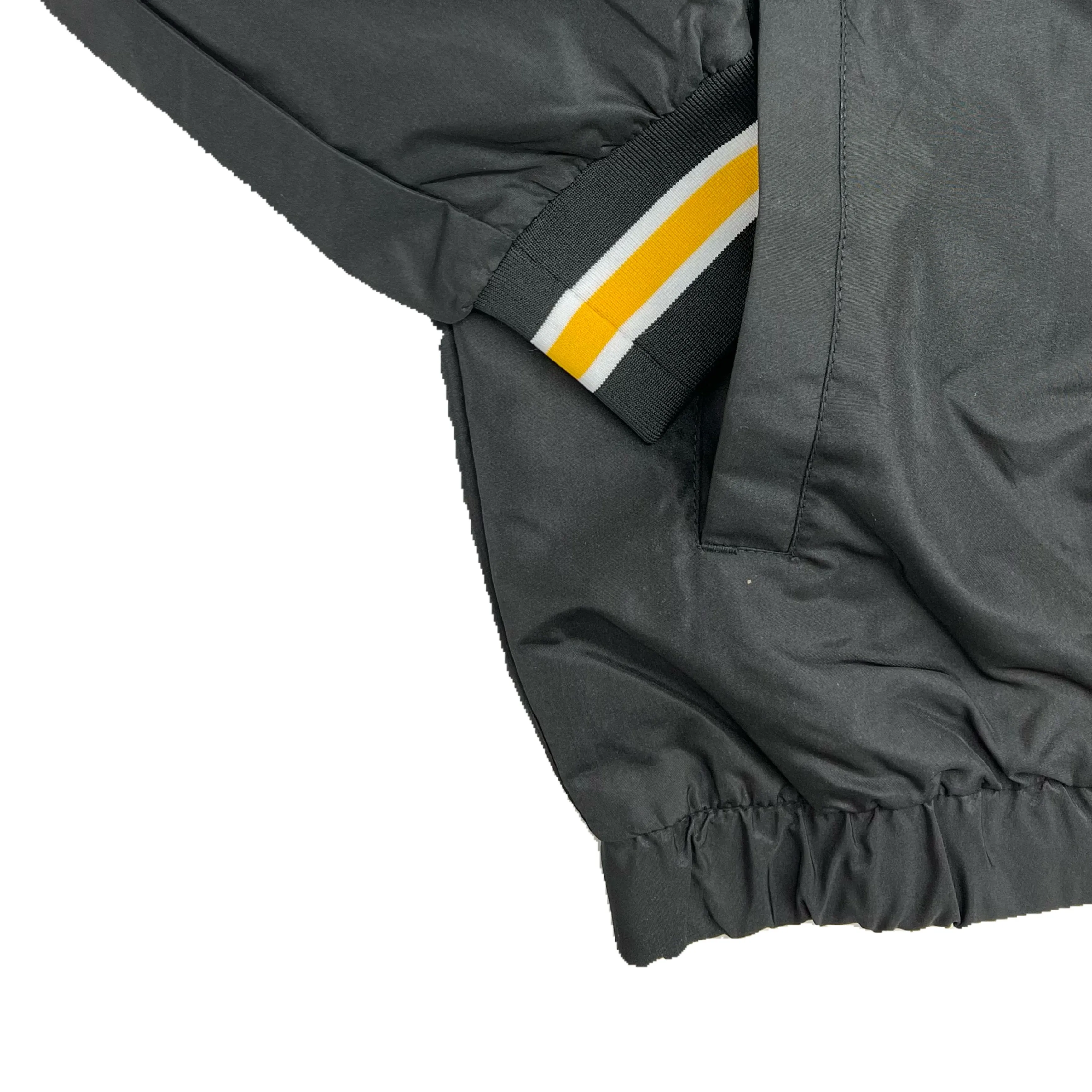 Pittsburgh Steelers Windbreaker with Pocket - Black