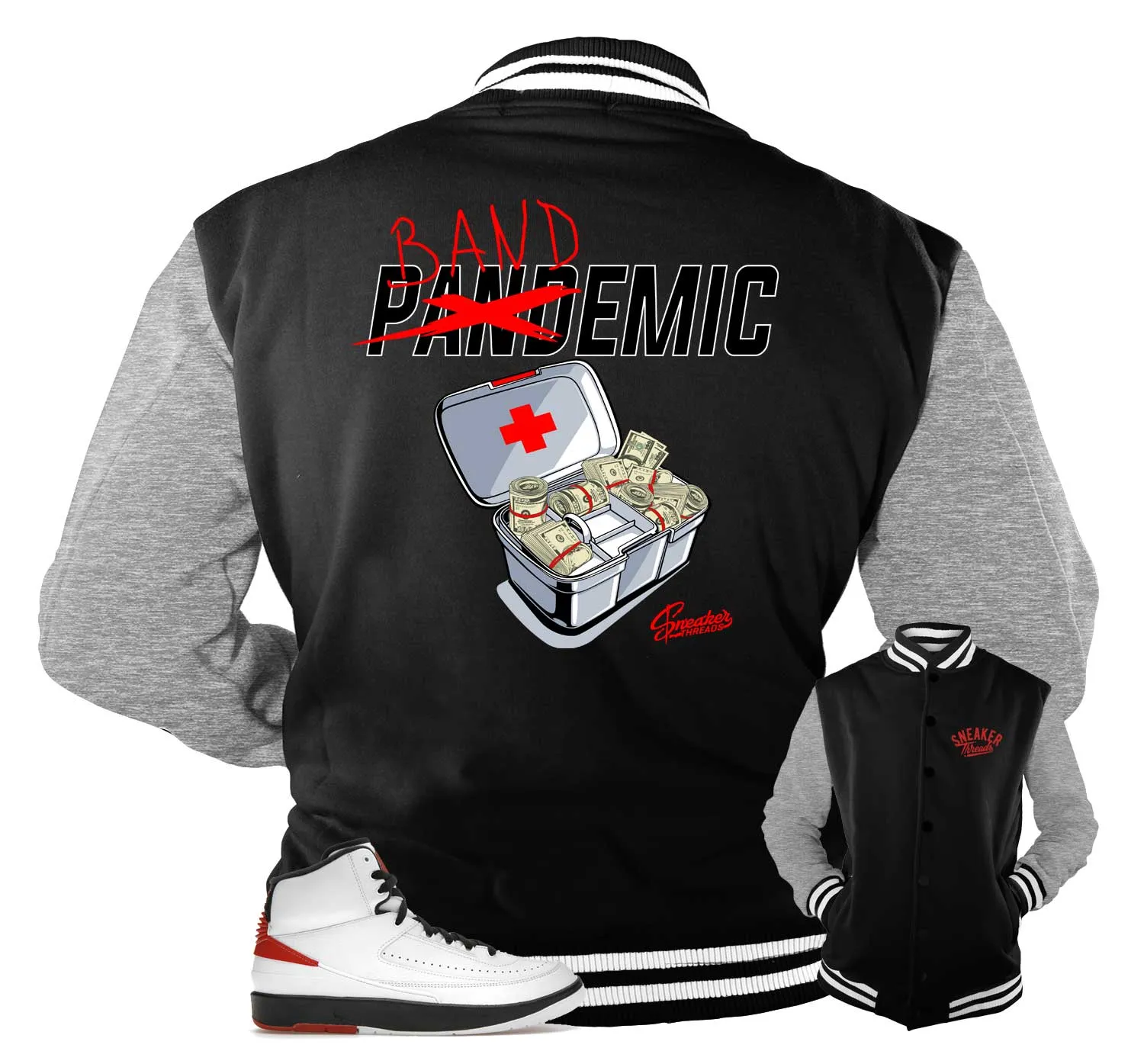 Retro 2 Chicago Bandemic Jacket