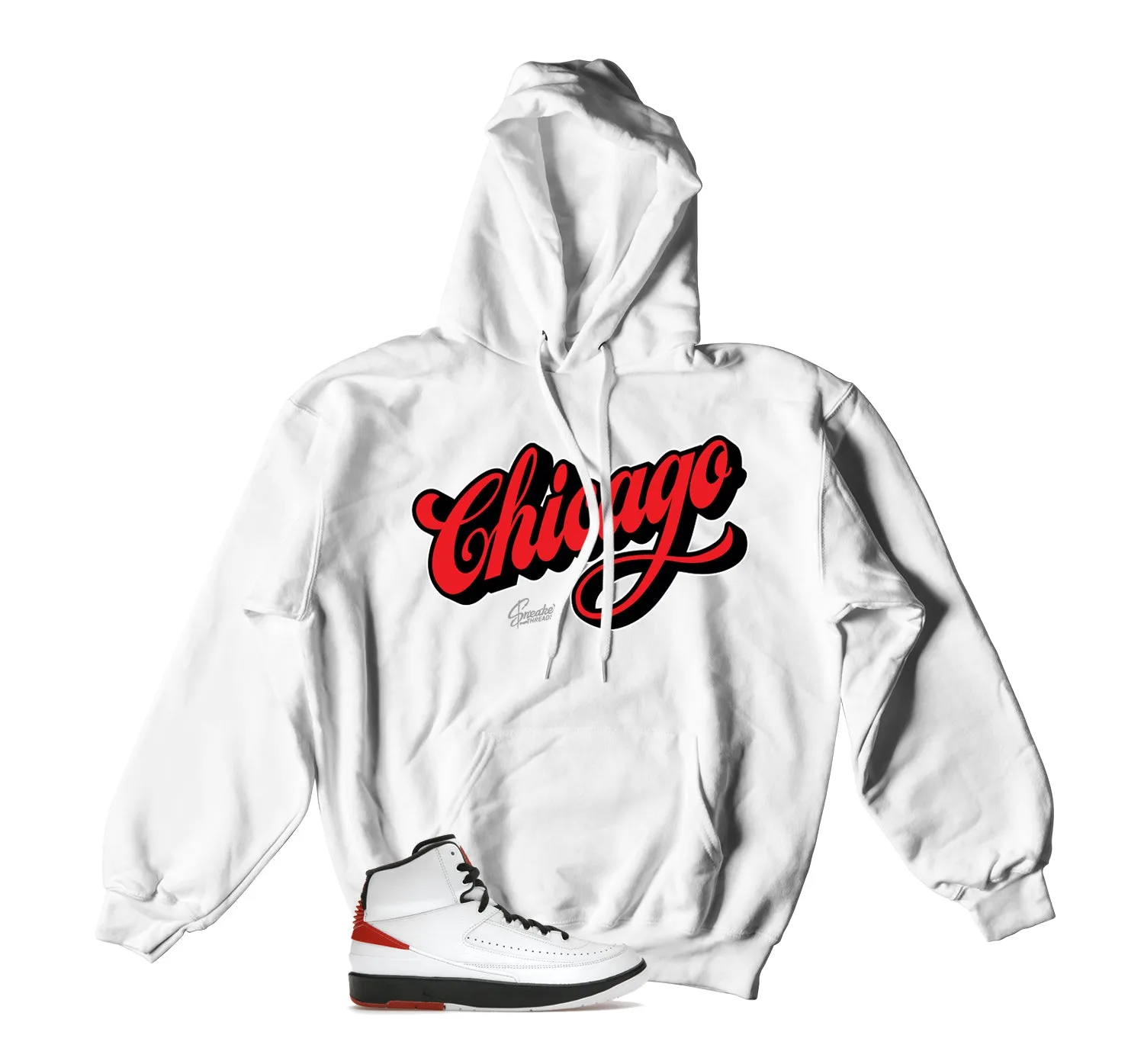 Retro 2 Chicago Script Hoody