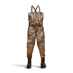 'Sitka' Men's Delta Zip Wader - Optifade Waterfowl Marsh (Large)