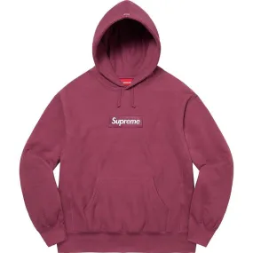 Supreme Box Logo Hooded Sweatshirt (Plum)