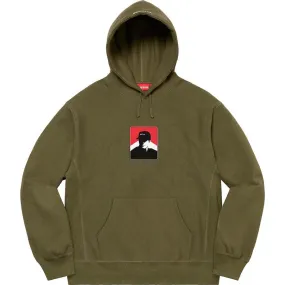 Supreme Portrait Hooded Sweatshirt (Olive)