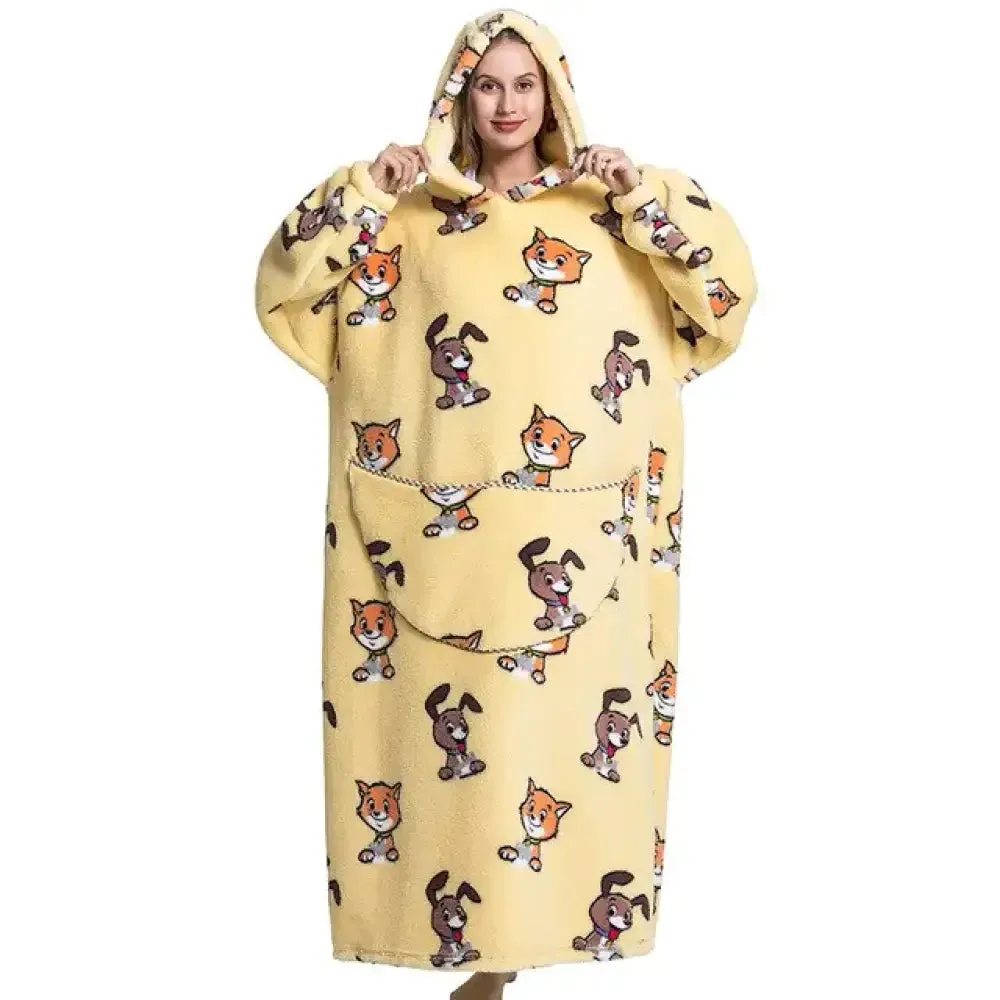 The Ultimate Cozy Wearable TV Blanket!