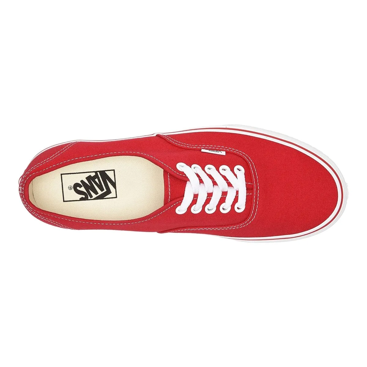 Vans Unisex Authentic Red Canvas