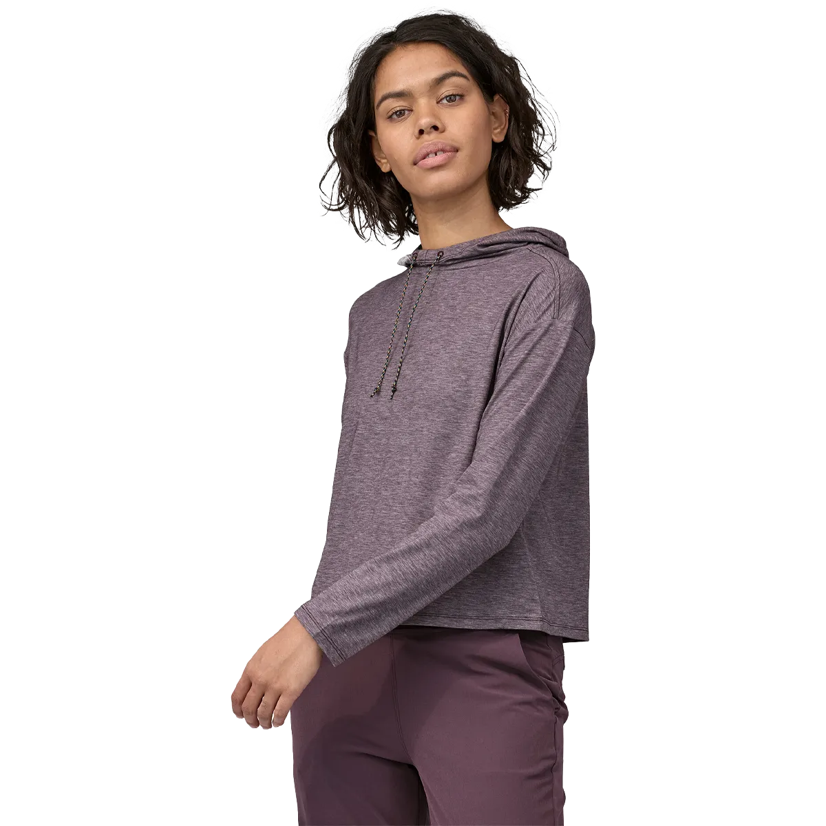 Women's Long Sleeve Glorya Hooded Top