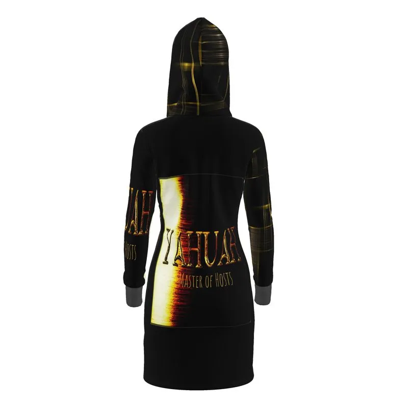 Yahuah-Master of Hosts 01-03 Designer Hoodie Dress